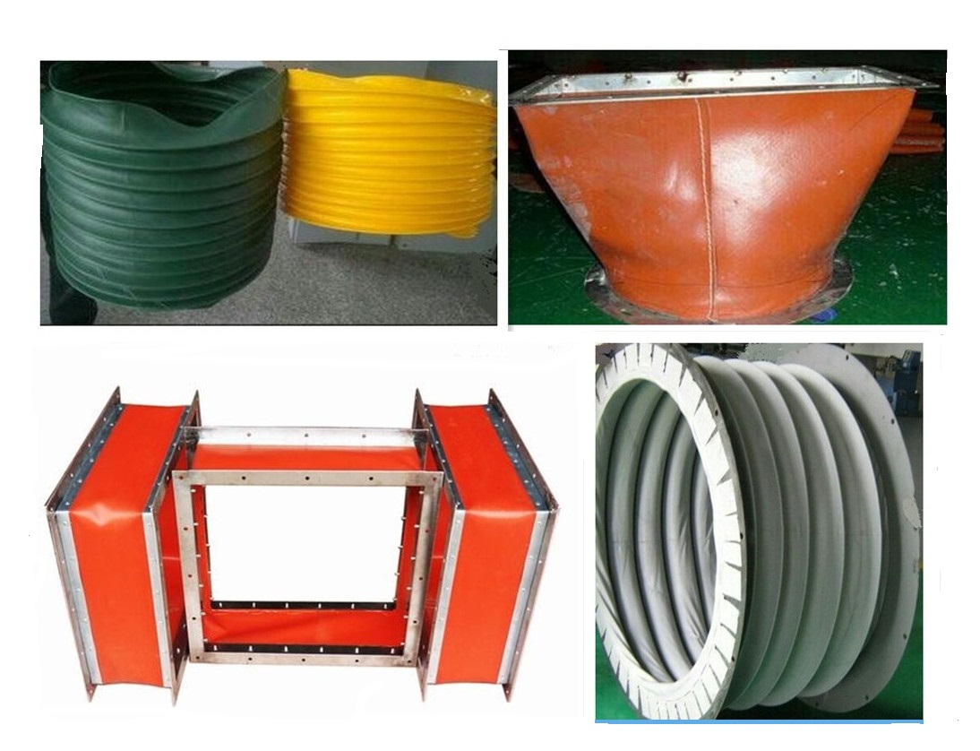 钢厂阻燃防火通风软连接特殊材质制作 钢厂阻燃防火通风软连接特殊材质制作