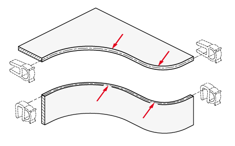 GN 2180边缘防护密封胶条 材料 NBR / EPDM (UL认证)
