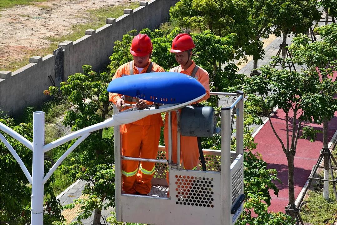 厦门翔安区路灯亮化工程暖人心