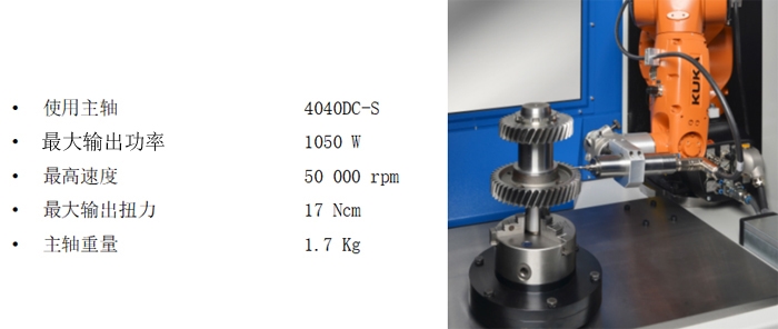 高速主轴机器人切削加工应用实例