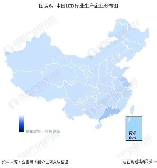 2021年中国LED行业市场竞争格局分析