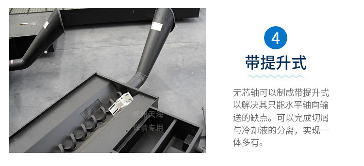 做好以下五点 能让螺旋排屑机有效使用寿命变长