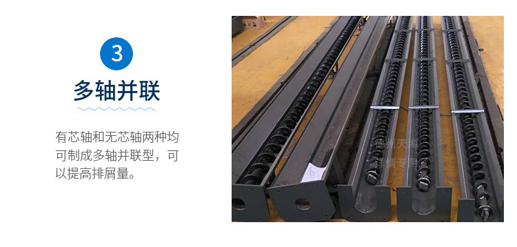 做好以下五点 能让螺旋排屑机有效使用寿命变长