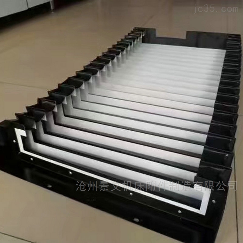 物流分拣机柔性风琴防护罩应用