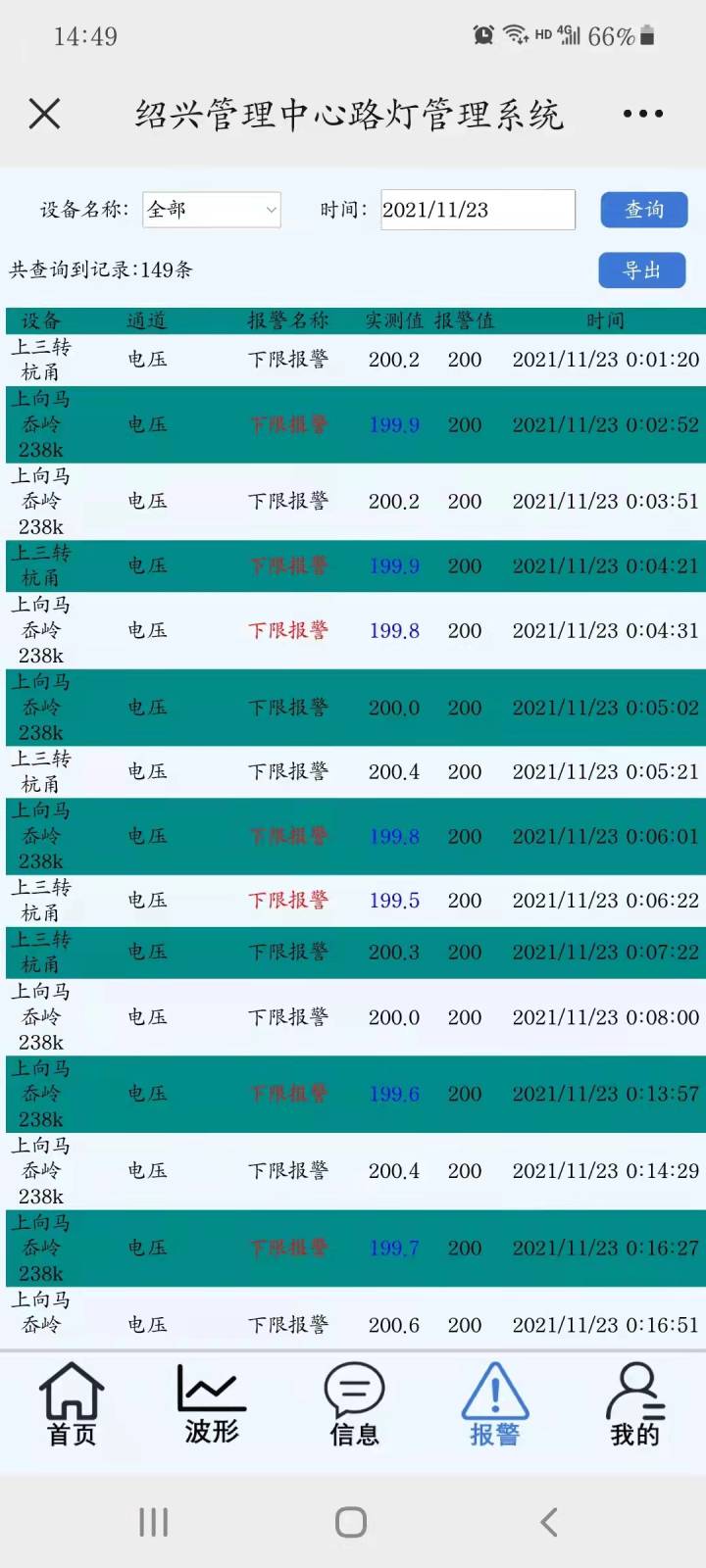 浙江杭甬高速绍兴段实现智能化亮灯