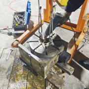 二手潭兴320四轴转台液压分割器维修