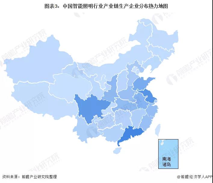 2021中国智能照明产业链全景梳理