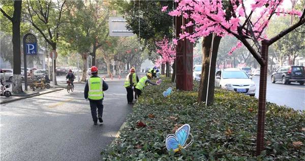 江苏常州流光溢彩城市亮化迎新春