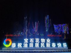 甘肃酒泉2022年敦煌基地节日亮化项目圆满完成