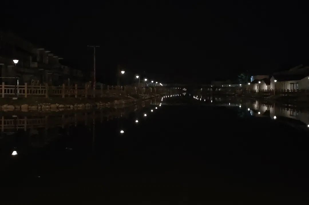 上海青浦泾花村首秀夜景灯光