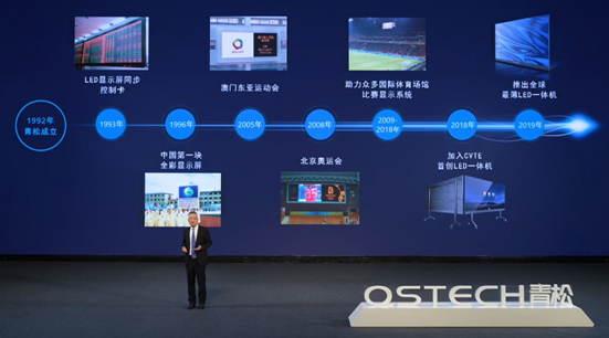 不只是轻松！QSTECH青松全球发布会开启商显行业一体化新纪元