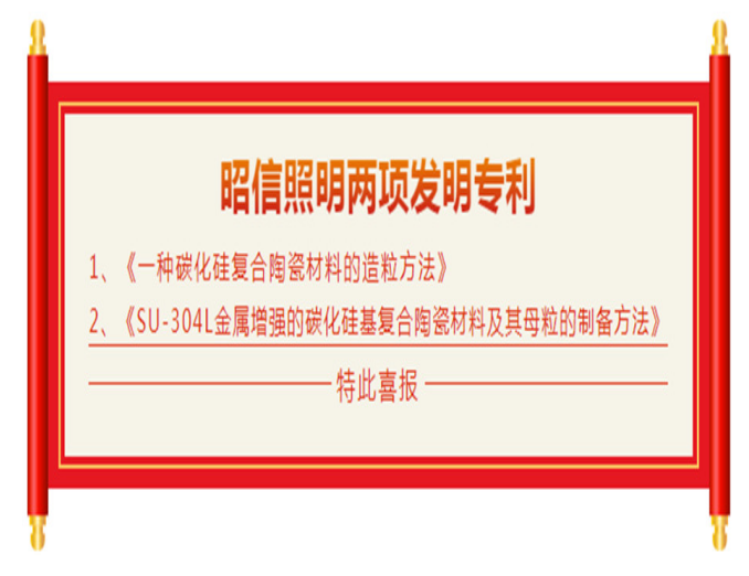 昭信照明两项成果获国家发明专利