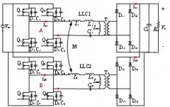 基于全耦合电感器的交错并联LLC谐振变换器均流特性研究