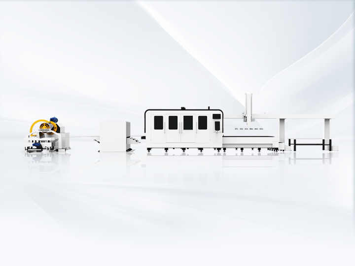 3015MB自动卷料激光切割机建立新的开卷切割速度