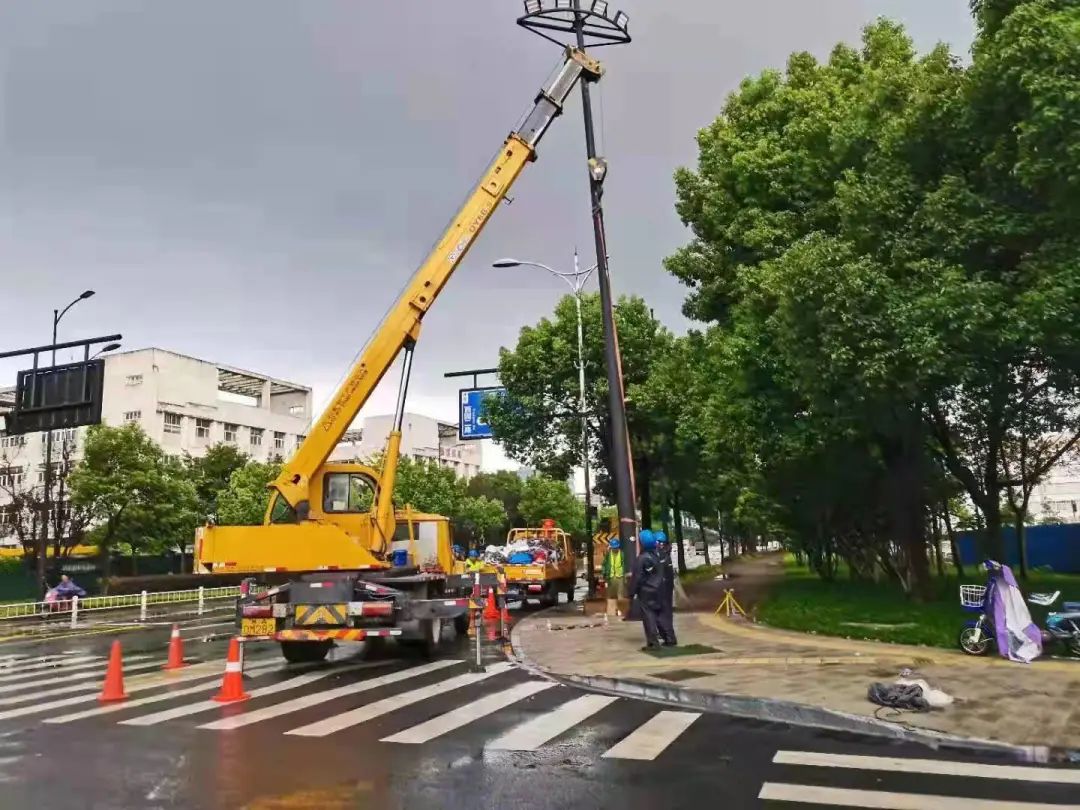 杭州紫金港“西科园道路亮化工程”完成竣工验收