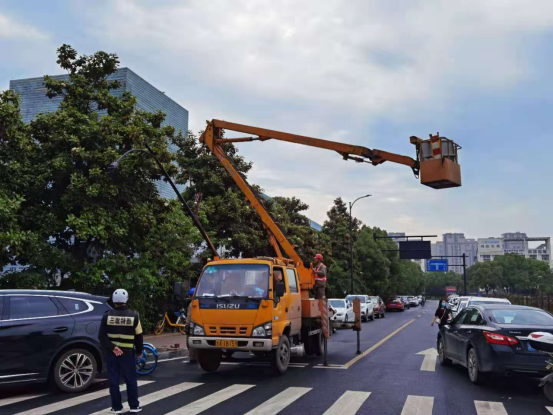 杭州紫金港“西科园道路亮化工程”完成竣工验收