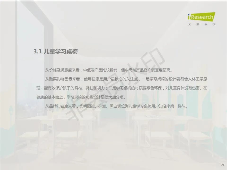 中国功能性儿童学习用品行业（学习桌椅、护眼灯、书包）趋势洞察报告