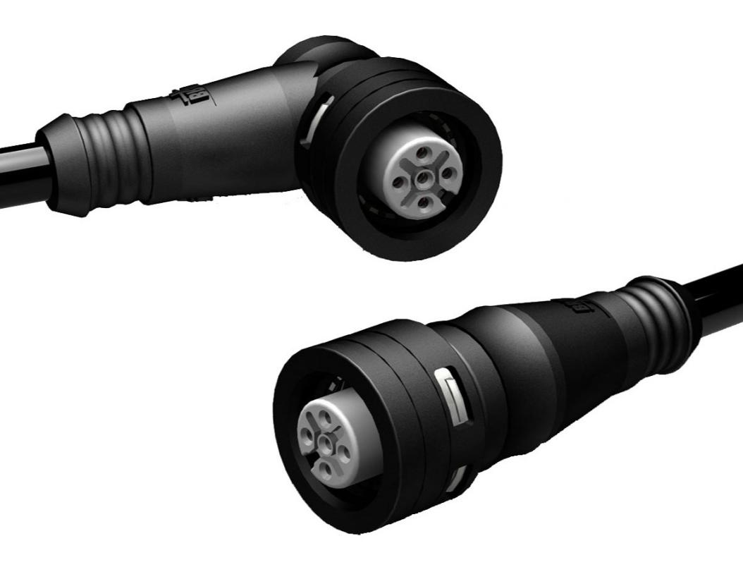 锁扣型M12推拉连接器的新标准 锁扣型M12推拉连接器的新标准