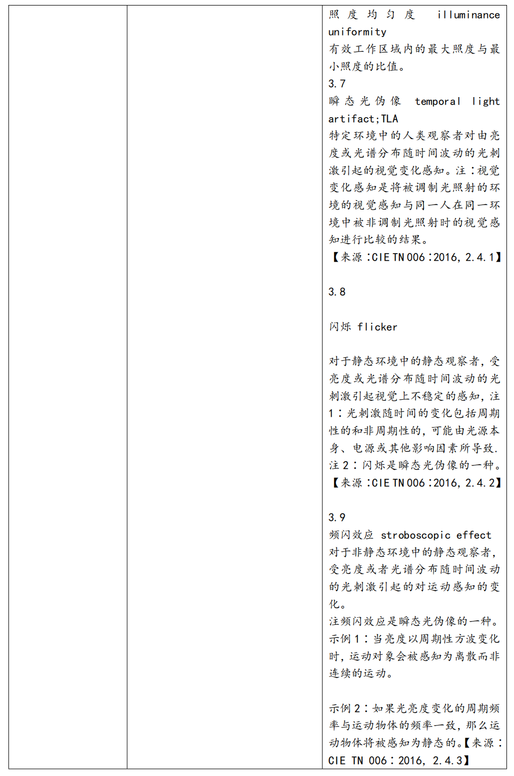 国标《读写作业台灯性能要求》（报批稿）征求意见