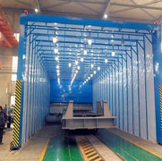 伸缩喷漆房设计的工艺要求