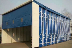 伸缩喷漆房的设计原理