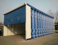 伸缩喷漆房方案设计的简述