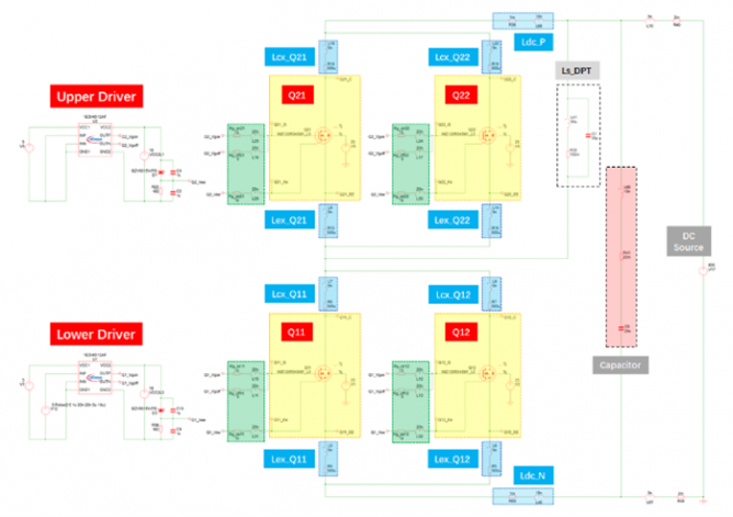 SiC MOSFET单管的并联均流特性及1 200V 产品参数分散性对并联均流的影响