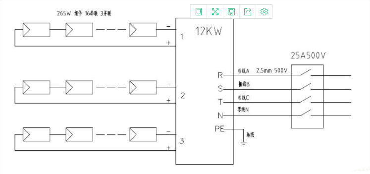 分布式工商业光伏项目典型设计方案