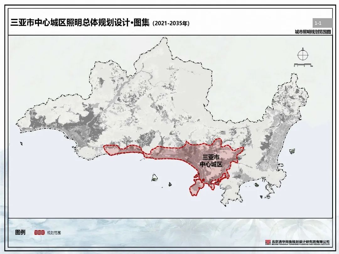 ​三亚市(2021年—2035年)中心城区照明总体规划设计出炉