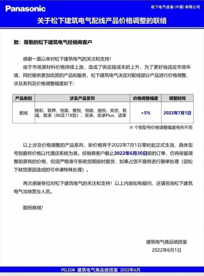 涨价！多家照明厂商宣布涨价