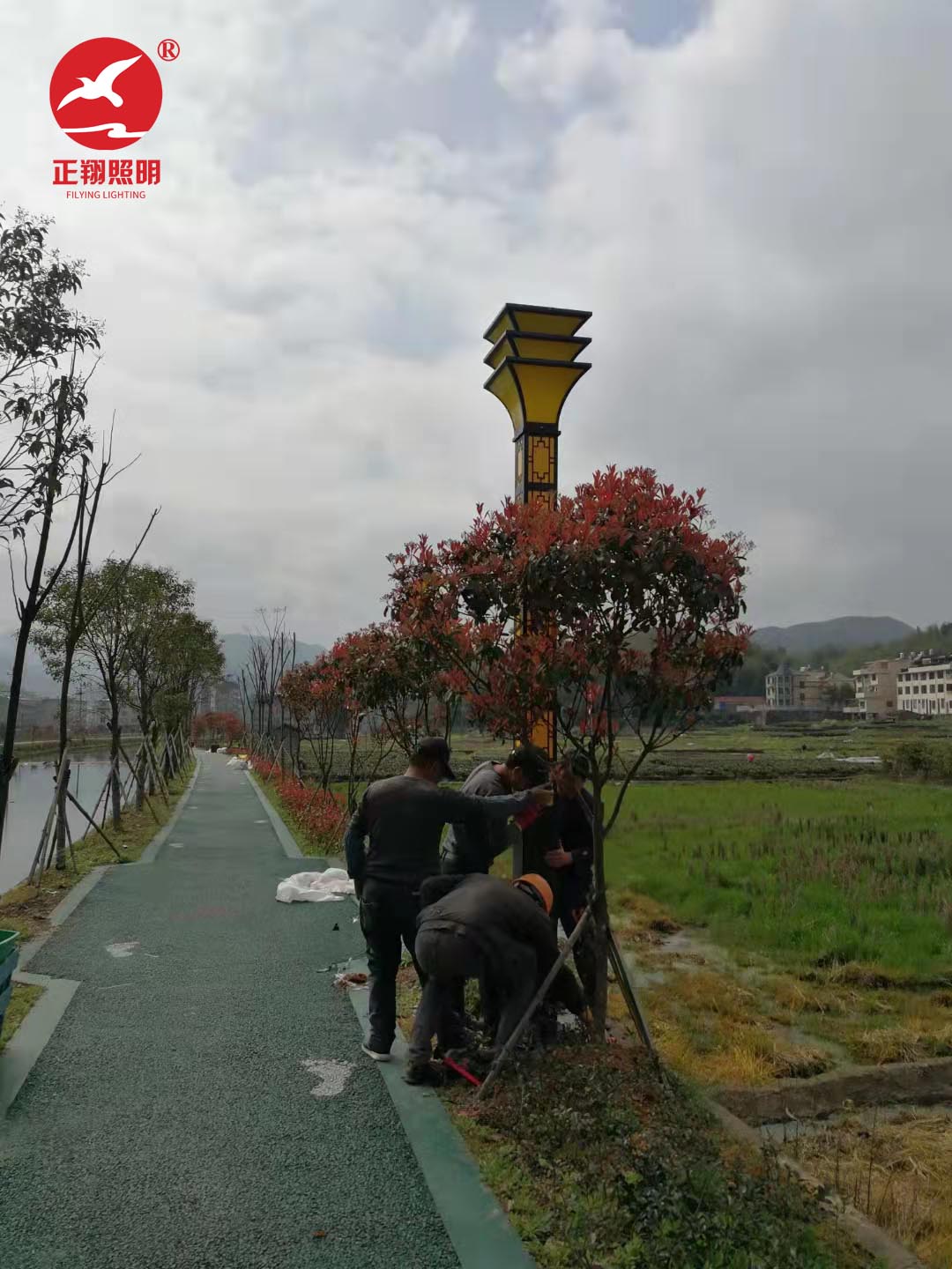 福建宁德大型景观灯工程案例