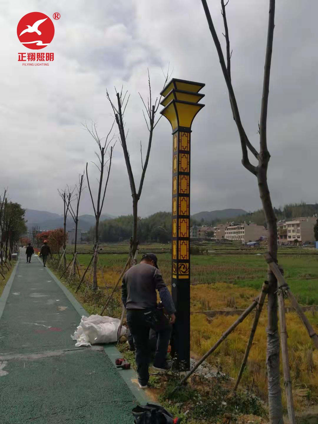 福建宁德大型景观灯工程案例