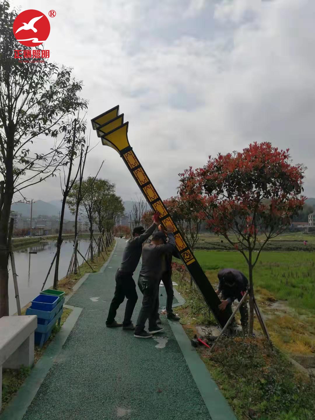 福建宁德大型景观灯工程案例