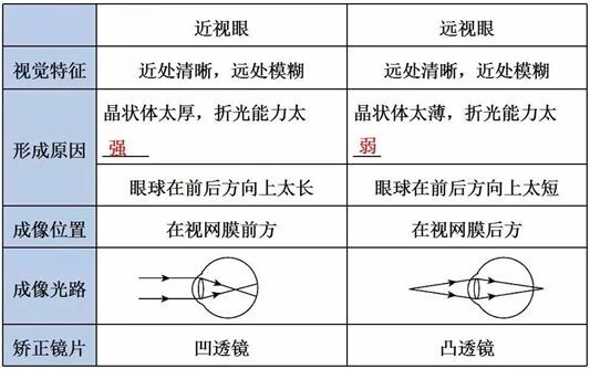 初中物理透镜知识点总结