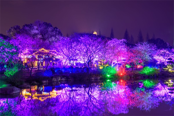 文旅夜游景观照明促进景区夜经济的发展-河南明亮照明