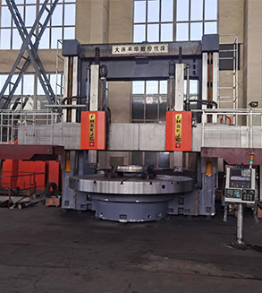 高速数控车床为主轴箱与进给箱连体结构