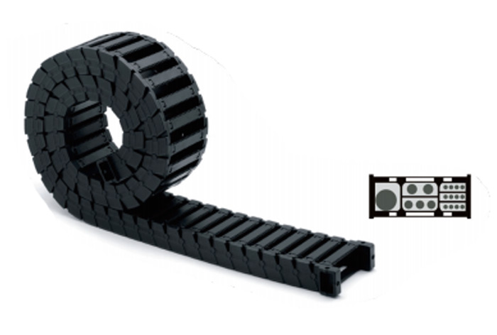 尼龙66全系列高速静音拖链生产厂家