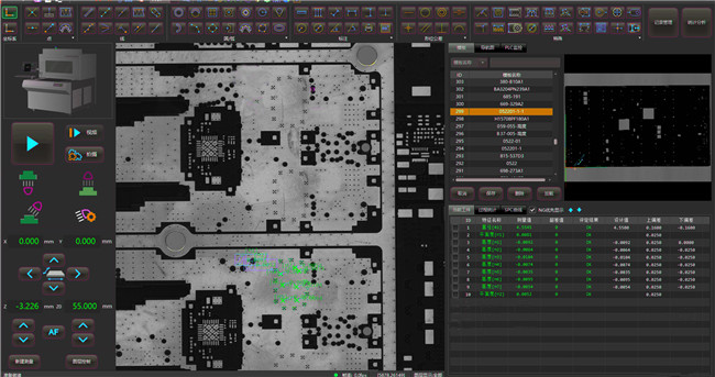 VX9000光学扫描成像测量机一键测量PCB孔径、孔距... VX9000光学扫描成像测量机一键测量PCB孔径、孔距...