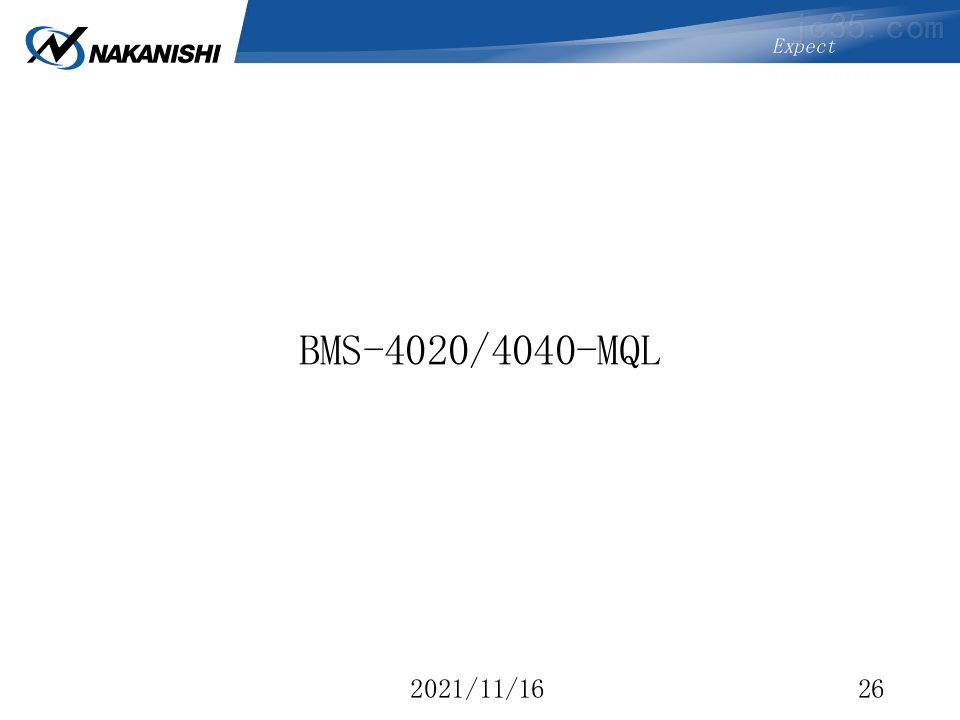 中西-NAKANISH-Icts-3030-高速主轴
