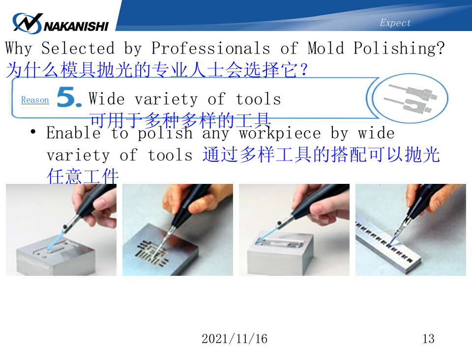数字显示振幅丨*的功能-NAKANISHI