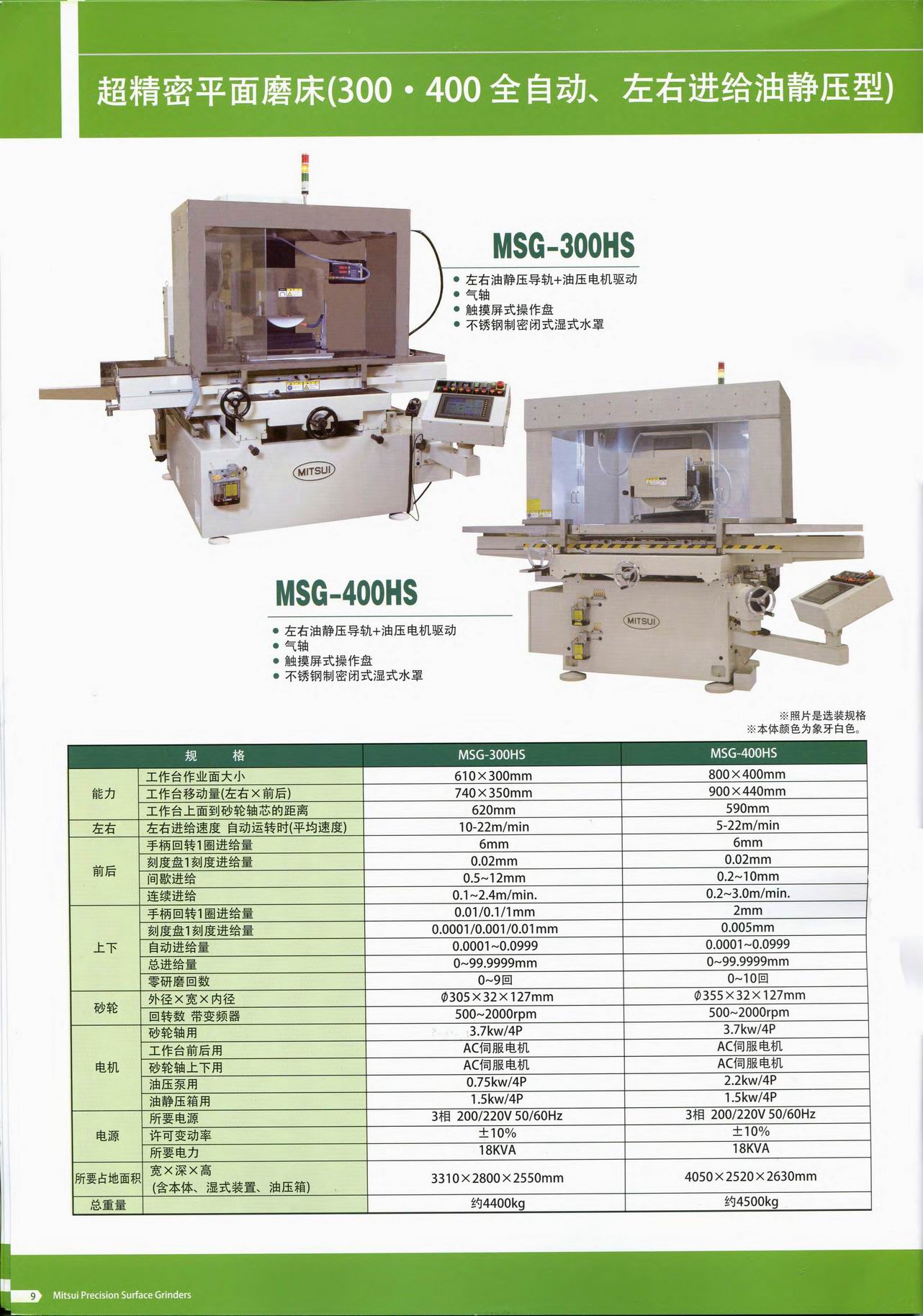 日本三井磨床mitsui grinder chn