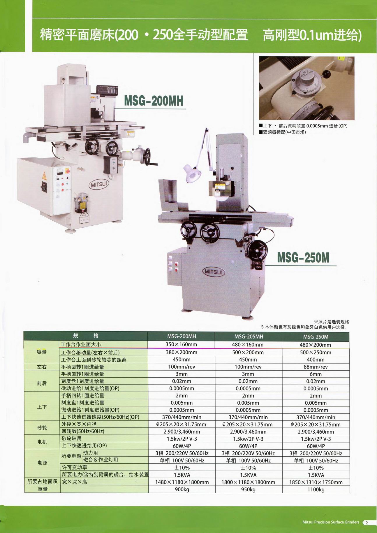 日本三井磨床mitsui grinder chn