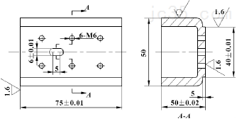 加工中心上定位基准的确定
