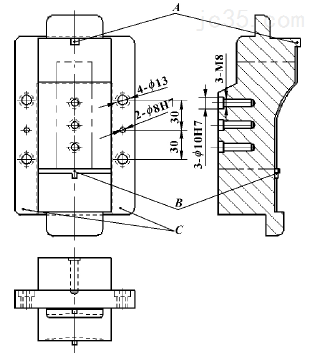 加工中心上定位基准的确定
