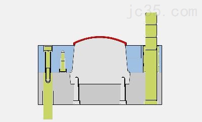 比较常见的模具结构动态图