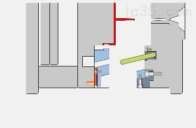 比较常见的模具结构动态图