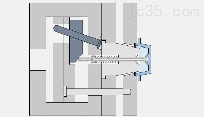 比较常见的模具结构动态图