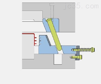 比较常见的模具结构动态图