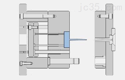 比较常见的模具结构动态图