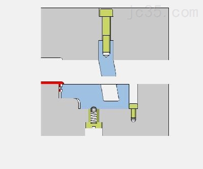 比较常见的模具结构动态图